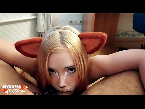 ❤️ Kitsune pogoltne kurac in spermo v usta Porno pri nas ﹏
